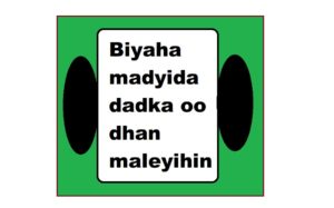 Biyaha madyida dadka oo dhan maleyihin