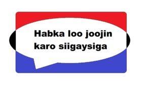 Habka loo joojin karo siigaysiga