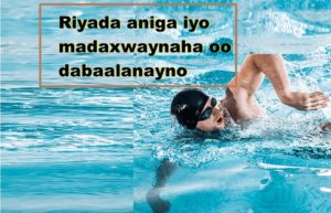 Riyada aniga iyo madaxwaynaha oo dabaalanayno