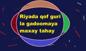 Riyada qof guri la gadoomaya maxay tahay