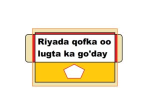 Riyada qofka oo lugta ka go'day