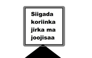 Siigada koriinka jirka ma joojisaa