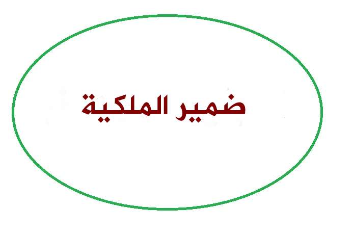 ضمير الملكية