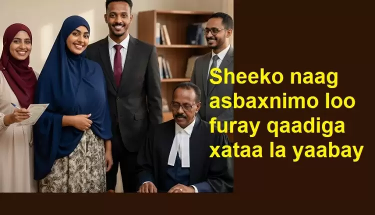 Sheeko naag asbaxnimo loo furay qaadiga xataa la yaabay