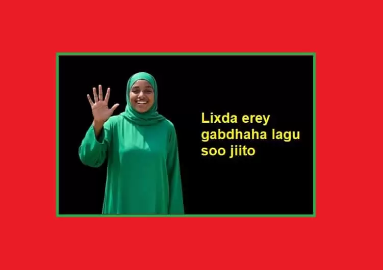 Lixda erey gabdhaha lagu soo jiito