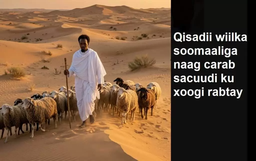 Qisadii wiilka soomaaliga naag carab sacuudi ku xoogi rabtay