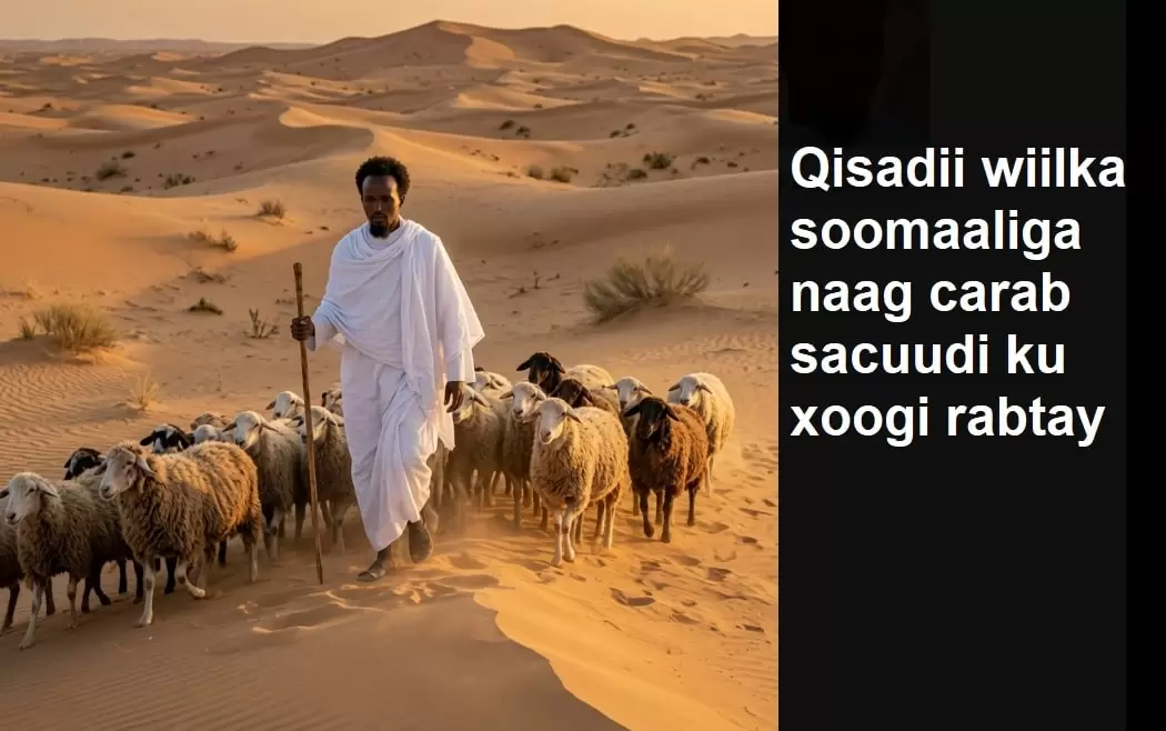 Qisadii wiilka soomaaliga naag carab sacuudi ku xoogi rabtay