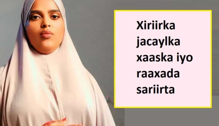 Xiriirka jacaylka xaaska iyo raaxada sariirta