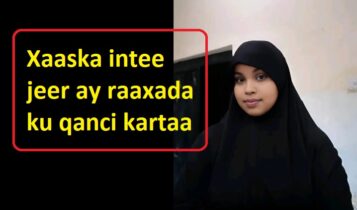 Xaaska intee jeer ay raaxada ku qanci kartaa Xaaska intee jeer ay raaxada ku qanci kartaa