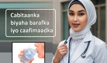 Cabitaanka biyaha barafka iyo caafimaadka Cabitaanka biyaha barafka iyo caafimaadka