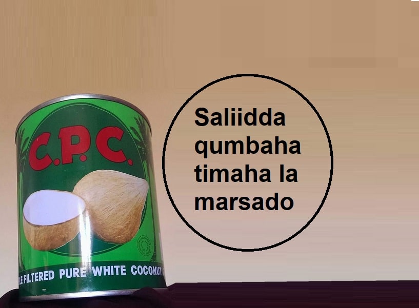 Saliida qumbaha timaha la marsado