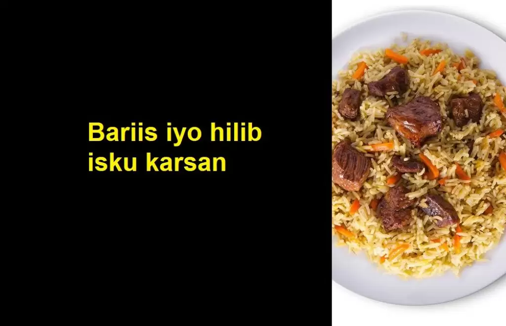 Bariis iyo hilib isku karsan