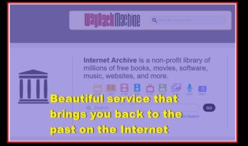 Beautiful service that brings you back to the past on the Internet