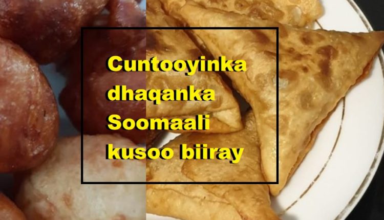 Cuntooyinka dhaqanka Soomaali kusoo biiray