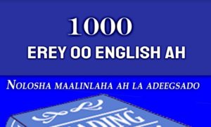 Dictionary weedho English to Somali oo free ah 