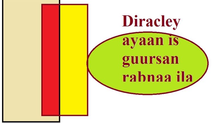 Diracley ayaan is guursan rabnaa ila taliya