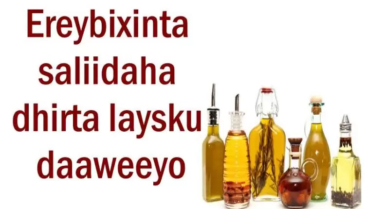 Ereybixinta saliidaha dhirta laysku daaweeyo