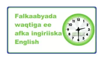 Falkaabyada waqtiga ee afka ingiriiska English Falkaabyada waqtiga ee afka ingiriiska English