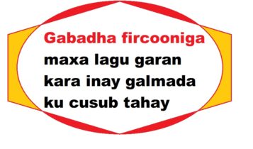 Gabadha fircooniga maxa lagu garan kara inay galmada ku cusub tahay