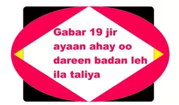 Gabar 19 jir ayaan ahay oo dareen badan leh ila taliya Gabar 19 jir ayaan ahay oo dareen badan leh ila taliya