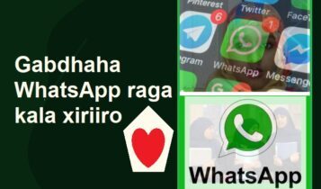 Gabdhaha WhatsApp raga kala xiriiro