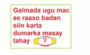 Galmada ugu mac ee raaxo badan siin karta dumarka maxay tahay? Galmada ugu mac ee raaxo badan siin karta dumarka maxay tahay?