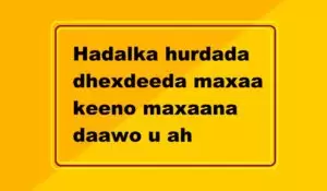 Hadalka hurdada dhexdeeda maxaa keeno maxaana daawo u ah Hadalka hurdada dhexdeeda maxaa keeno maxaana daawo u ah