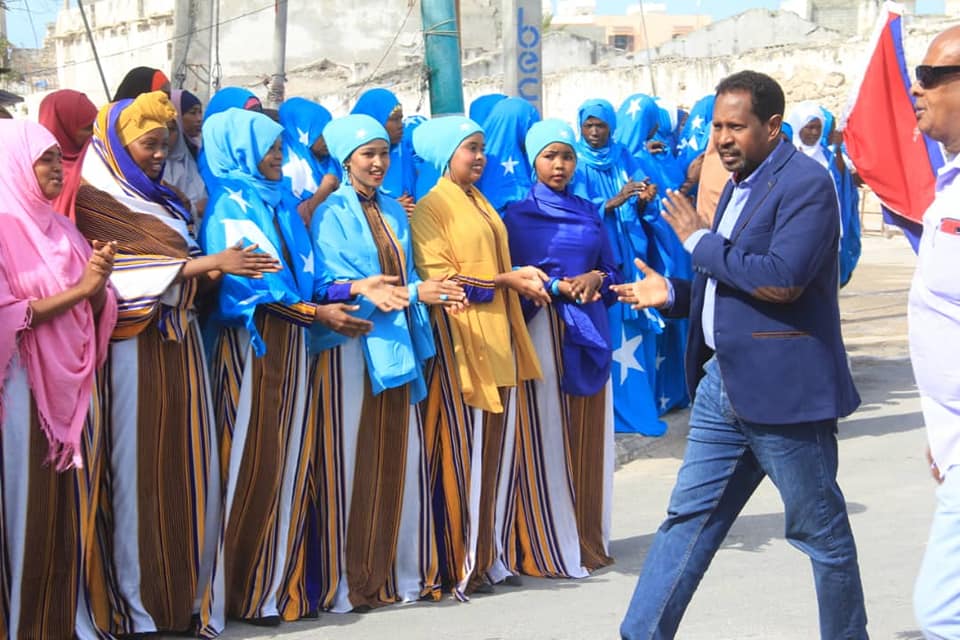 Farmaajo iyo Xasan Sheekh dadka kala taageero