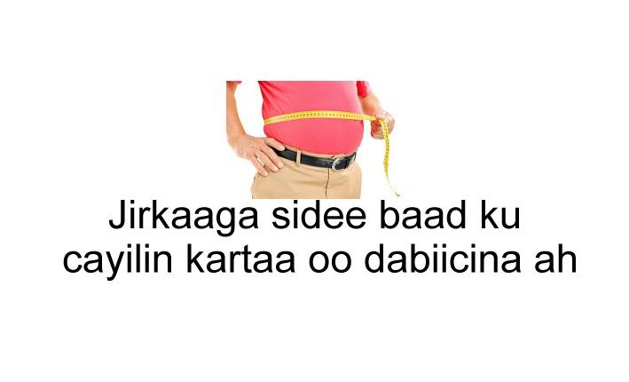 Jirkaaga sidee baad ku cayilin kartaa oo dabiicina ah