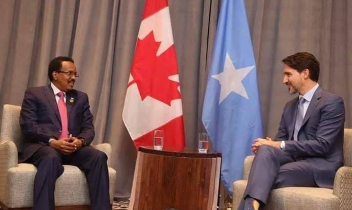 Justin Trudeau iyo farmaajo kulan