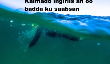 Kalmado ingiriis ah oo badda ku saabsan