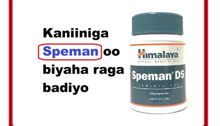 Kaniiniga Speman oo biyaha raga badiyo