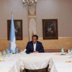 Sawirada kulanka Sh Umal iyo MD Farmaajo