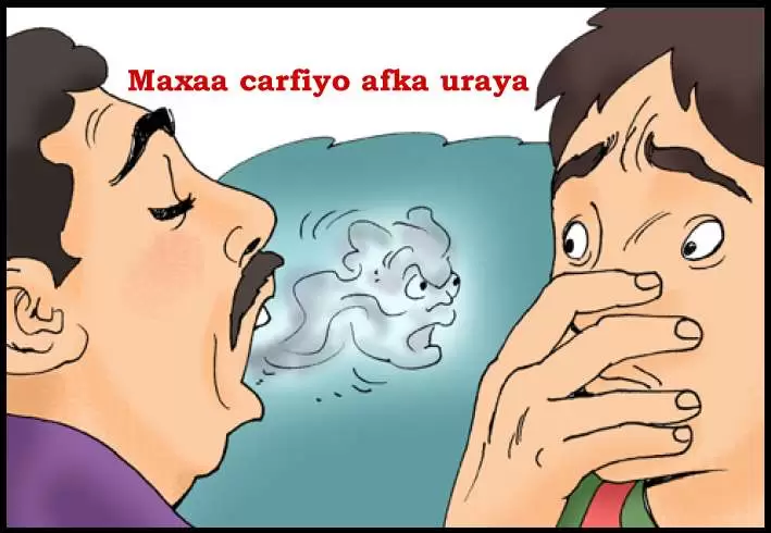 Maxaa carfiyo afka uraya