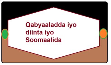 Qabyaaladda iyo diinta iyo Soomaalida