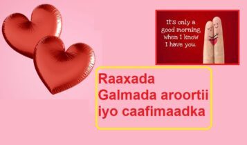 Raaxada Galmada aroortii iyo caafimaadka