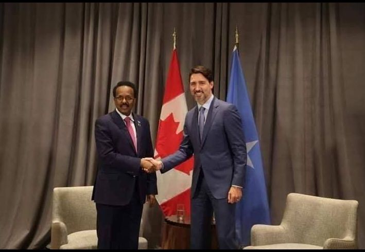 Sawirada MD Farmaajo iyo Justin Trudeau