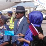 Qatar Airways sida Muqdisho loogu soo dhoweeyay sawiro