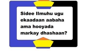 Sidee Ilmuhu ugu ekaadaan aabaha ama hooyada markay dhashaan?