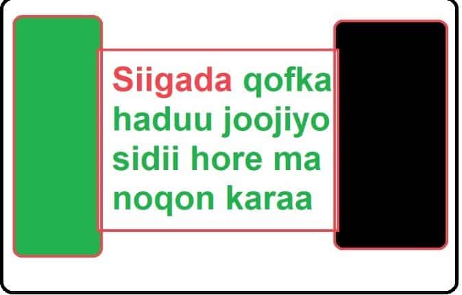 Siigada qofka hjaduu joojiyo sidii hore ma noqon karaa