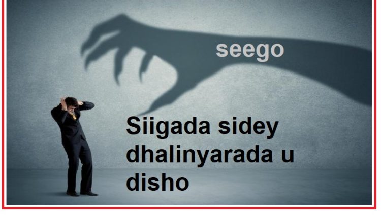 Siigada sidey dhalinyarada u disho1