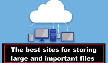 The best sites for storing large and important files