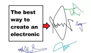 The best way to create an electronic signature