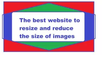 The best website to resize and reduce the size of images