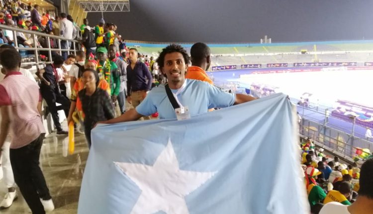 The somali flag in African Cup of Nations in Egypt (10)