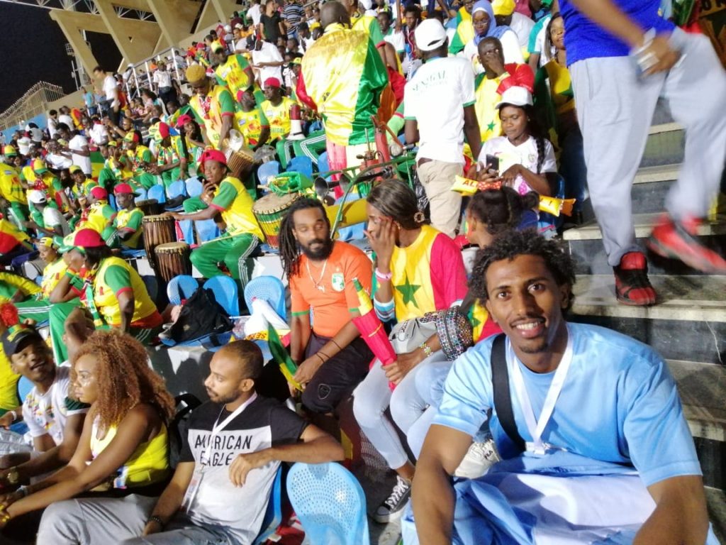 The Somali flag appears in African Cup of Nations in Egypt