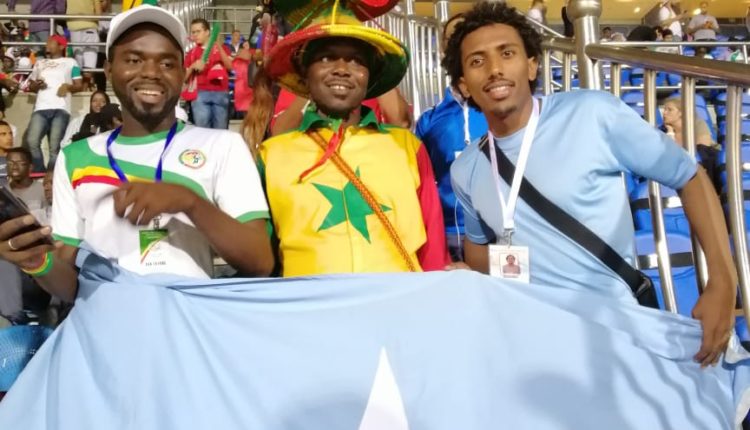 The somali flag in African Cup of Nations in Egypt (7)