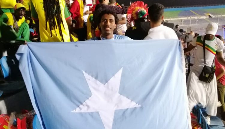 The somali flag in African Cup of Nations in Egypt (8)