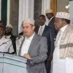 Uhuru Kenyatta oo khudbad ka jeediyay masjidka Jamia mosque