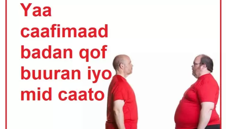 Yaa caafimaad badan qof buuran iyo mid caato1